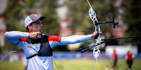 Foto: Türkiye Okçuluk Federasyonu / Jonathan Vetter feierte an der Seite von Mathias Kramer und Moritz Wieser mit einem starken Final-Comeback den EM-Titel.