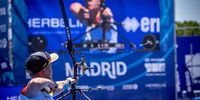 Foto: World Archery / Mit neuer Technik zum starken vierten Platz: Michelle Kroppen.