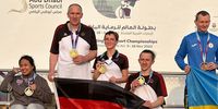 Foto: Rudi Krenn / Gold und Weltrekord für Bernhard Fendt, Natascha Hiltrop und Cliff Junker.