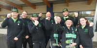 Foto: Freischütz Wathlingen / Siegerfaust beim Team von Freischütz Wathlingen. Das Team bleibt ungeschlagen.