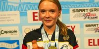 Foto: DSB / Überragend! Nele Stark krönte sich mit Welt- und Europarekord zur neuen Europameisterin im Kleinkaliber-Dreistellungskampf und holt auch noch Teamgold an der Seite von Lisa Müller und Anna Janßen.