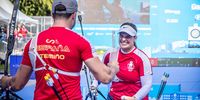 Foto: World Archery / Neu in der Bundesliga: Die Spanierin Elia Canales gewann bei der WM in Gwangju mit Partner Andres Temino Mediel Gold und schießt in der Liga für die SGi Welzheim.