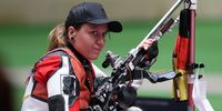 Foto: Picture Alliance / Jolyn Beer zeigte in Tokio eine enorm stabile Leistung im Kniend-, Liegend- und Stehend-Anschlag.