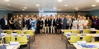 Foto: EU-Kommission / Die Teilnehmerinnen und Teilnehmer des „Reality Check“ in Brüssel. Zu sehen sind unter anderem Vertreter der europäischen Sport- und Jagdverbände im Dialog mit Verantwortlichen der Generaldirektion Migration und Inneres.