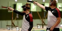 Foto: Picture Alliance / Hatten sich ein besseres Ergebnis im Mixed erhofft: Carina Wimmer und Christian Reitz.