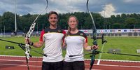 Foto: DSB / Belegten Platz 6 im Mixed-Team Event: Moritz Wieser zusammen mit Johanna Klinger.
