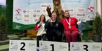 Foto: Rudi Krenn / Natascha Hiltrop (links) gewann bei der EM in Osijek zweimal Silber im Einzel und zweimal Bronze im Team.
