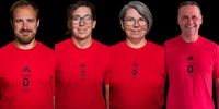 Fotos: Team D / Vier gewinnt?! Florian Unruh, Elisa Tartler, Christine Schäfer und Michael Meyer wollen bei den World Games in Chengdu um die Medaillen kämpfen.