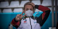 Foto: World Archery / Ungläubig und stolz: Moritz Wieser nach seinem Qualifikations-Coup in Paris.