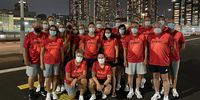 Foto: DSB / Das DSB-Team in Tokio (ohne den da noch fehlenden Detlef Glenz).
