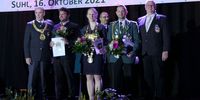 Foto: DSB / Melanie Nietschke gewann das Bundeskönigsschießen 2021 in Suhl und will ihren Titel in München 2022 verteidigen.
