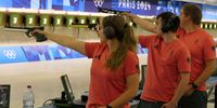 Foto: DSB / Das deutsche Top-Trio Doreen Vennekamp, Robin Walter und Christian Reitz - hier in Paris 2024 - ist bei Teil eins der WM-Qualifikation natürlich dabei.