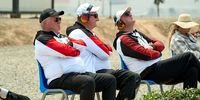 Foto: ISSF / Das Trap-Betreuerteam um Bundestrainer Uwe Möller (rechts) weiß, dass es noch einiges zu tun gibt.