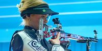 Foto: ISSF / Nele Stark zeigte sich zuletzt in bestechender Form und errang hinter Anna Janßen Silber im KK-Dreistellungskampf beim Weltcup in Granada.