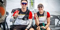 Foto: WA / Sie sind dabei! Moritz Wieser und Katharina Bauer waren die Sieger der EM-Qualifikation und werden bei der EM in Antalya um die Medaillen schießen.
