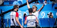 Foto: World Archery / Bogen-Bundestrainer Oliver Haidn hatte in Paris 2024 allen Grund zum Jubeln.
