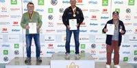 Foto: WSB / Hans Peter Wester setzte sich mit überragenden 319,4 Ringen bei den Senioren IV vor Rudolf Weber (318,1) und Hendrik Willems (317,9) durch.