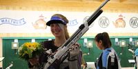Foto: DSB / Vor neun Jahren freute sich Anna Janßen über Einzel-Silber mit dem Luftgewehr.
